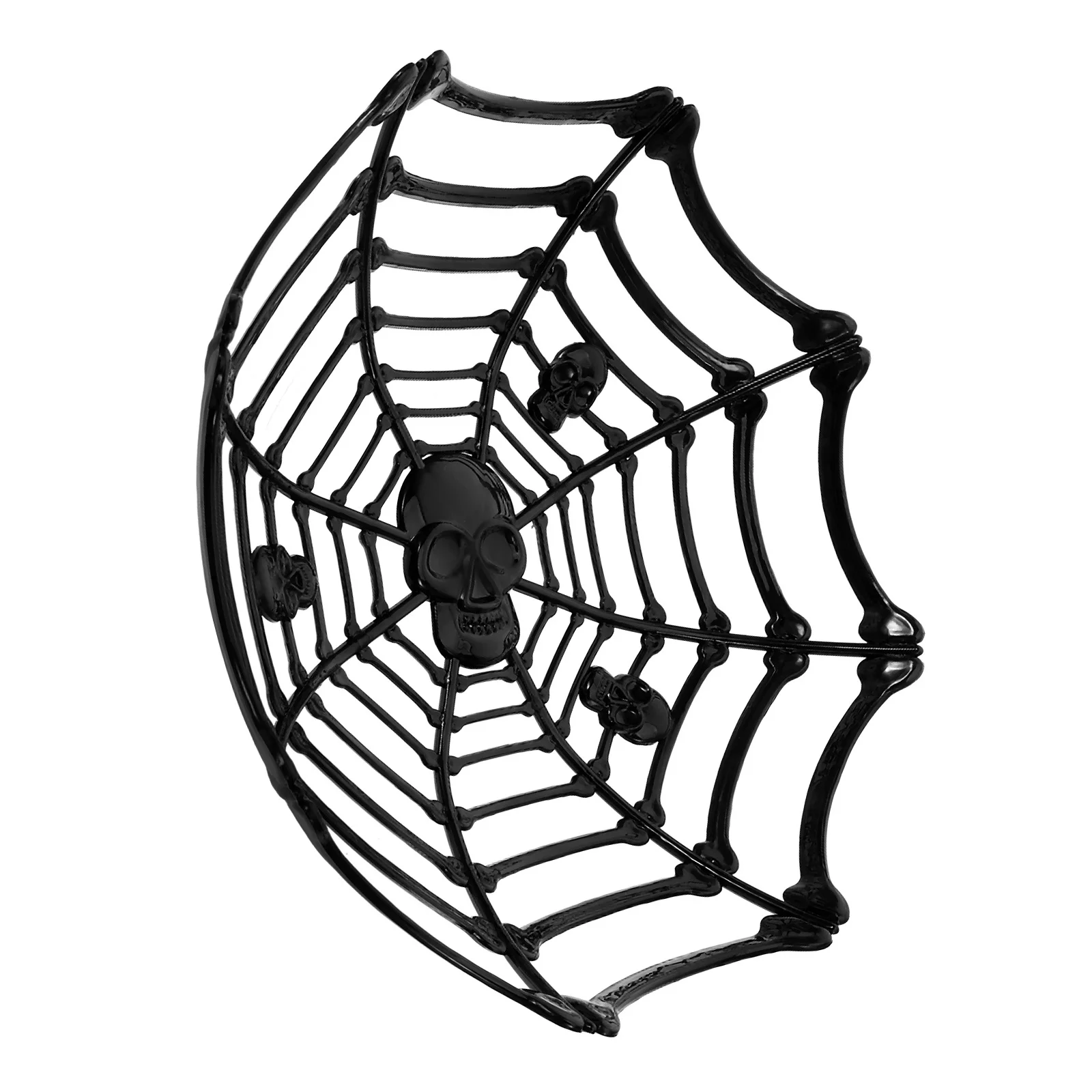

Spider Web Fruit Basket Plastic Reusable Storage Container for Fried Chicken Fries Snacks Vegetables Home Kitchen Organization