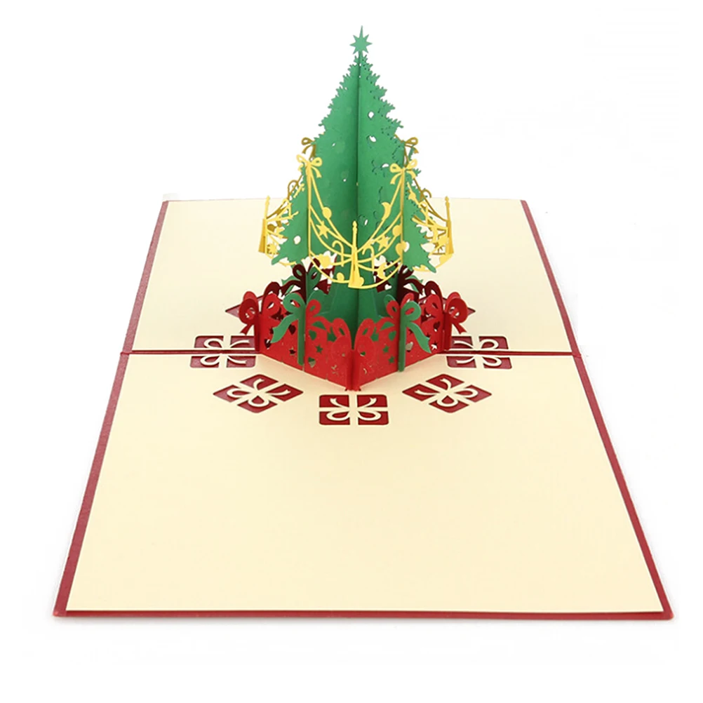 

5 Pcs Pop-up Card Xmas Christmas Cards 2023 Merry Greeting Postcards 3d Greething Jesus