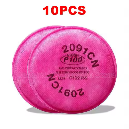 Lots of Painting Spray Industry 2091/2097 Particulate filter P100 for 3m 6800 7502 6200 Series Respirator Dust Mask - Image 10