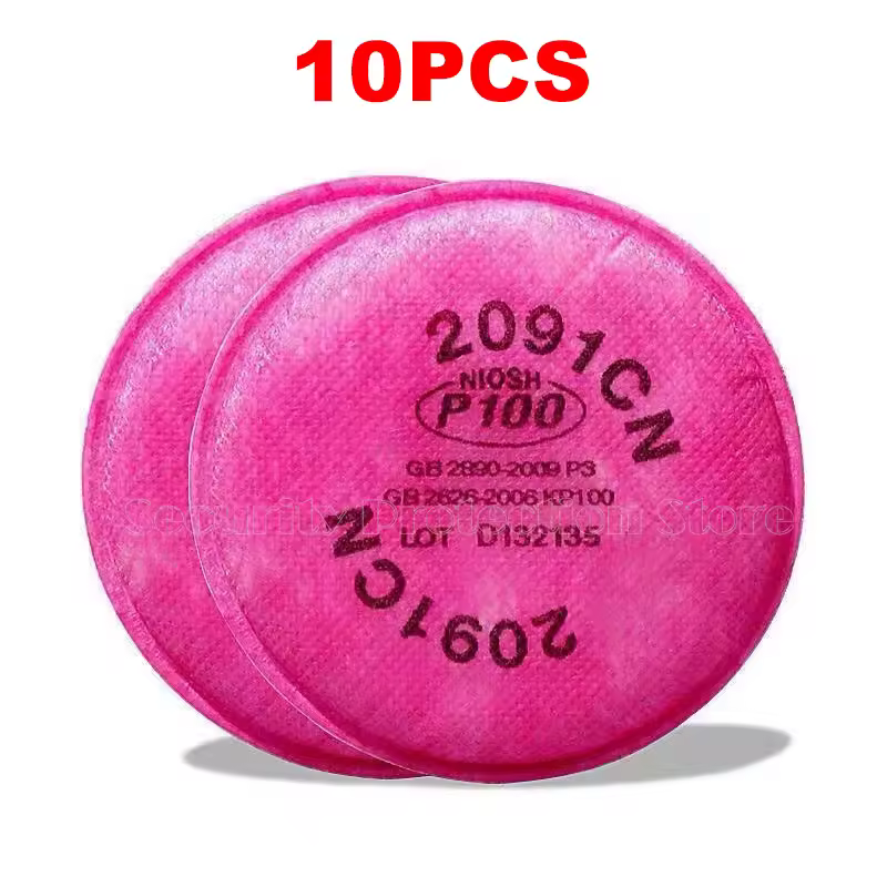 Lots of Painting Spray Industry 2091/2097 Particulate filter P100 for 3m 6800 7502 6200 Series Respirator Dust Mask - Image 10