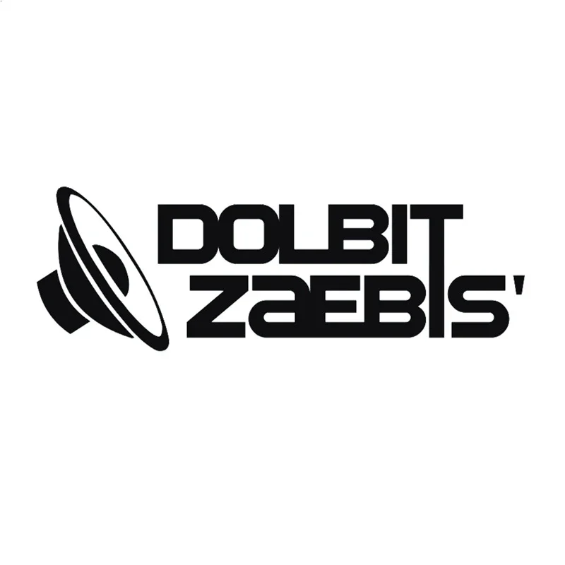 

17 см * 6 см автомобильные наклейки DOLBIT ZAEBIS' и наклейки, автомобильная наклейка KK Vinyl