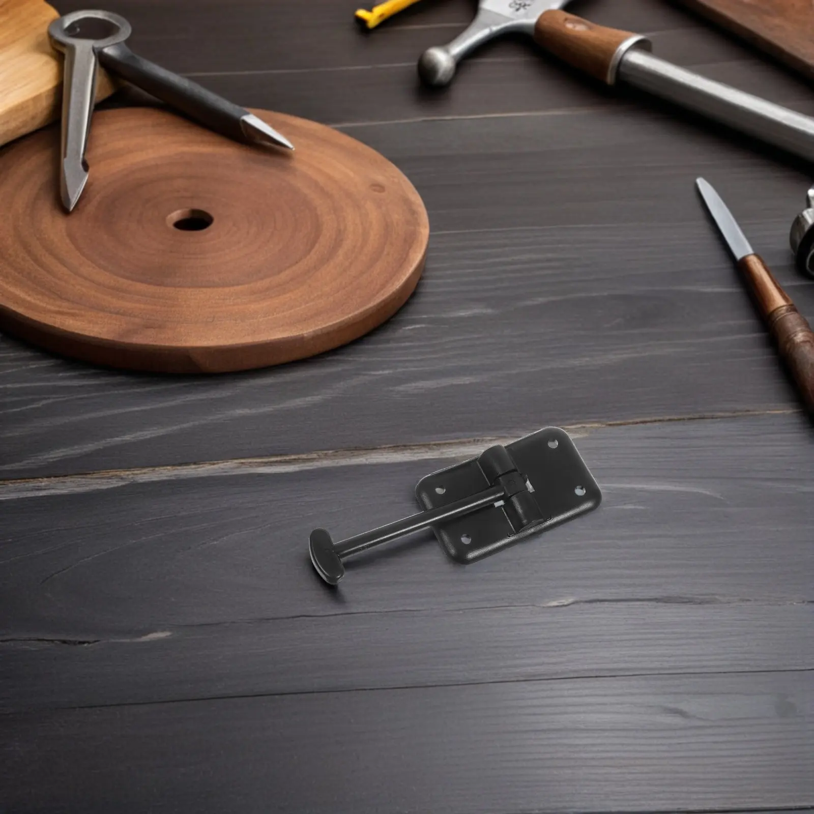 

Комплект из 1 шт. Т-образный держатель двери для автофургона, пластиковая защелка 3,5 дюйма с винтами для кемпера, прицепа, внешнего грузового люка, компактный