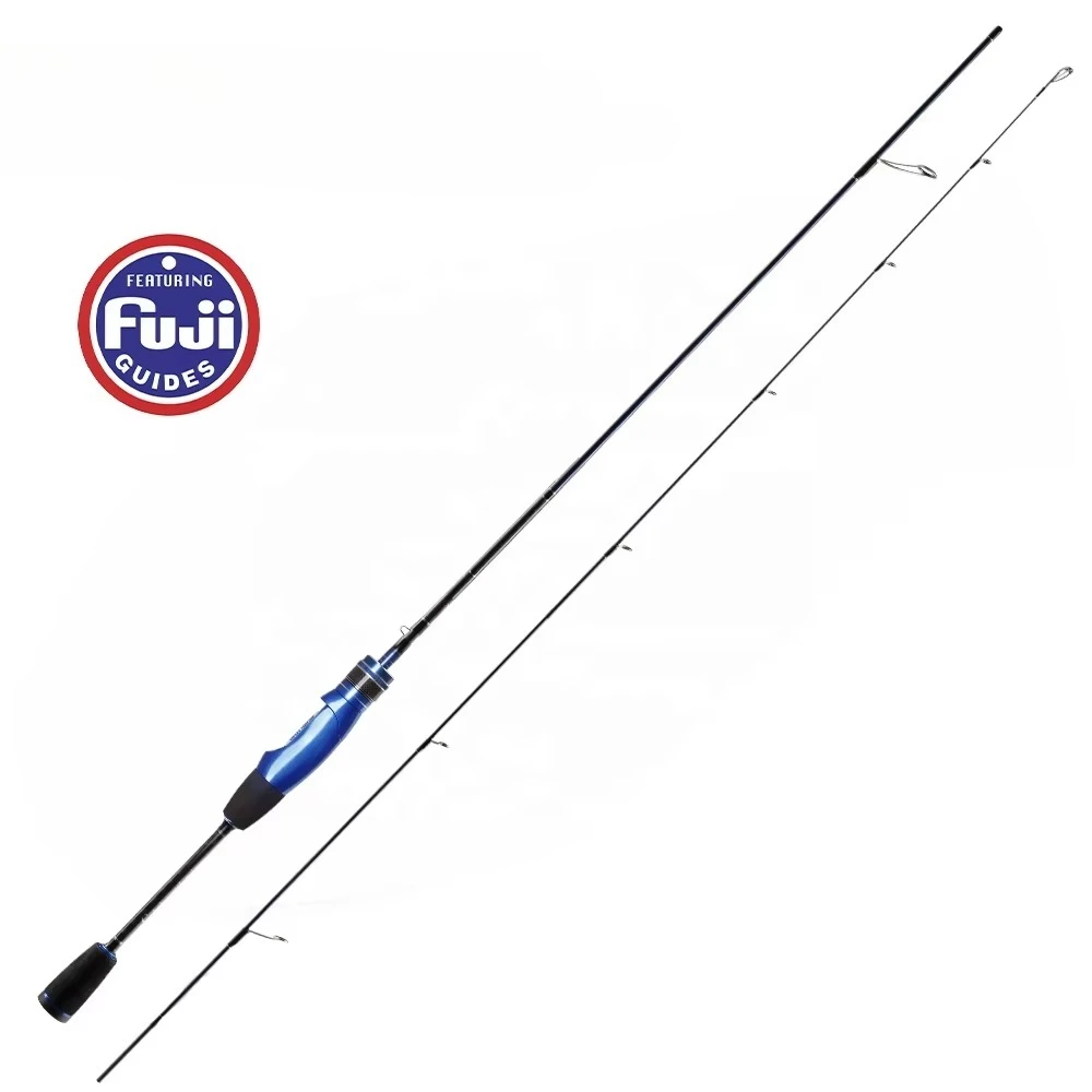 

Blue Color Fishing Rods 1.68m 1.8m Fuji Freshwater Ultra Light Spinning Casting Fishing Rod 3-10g Trout Rod