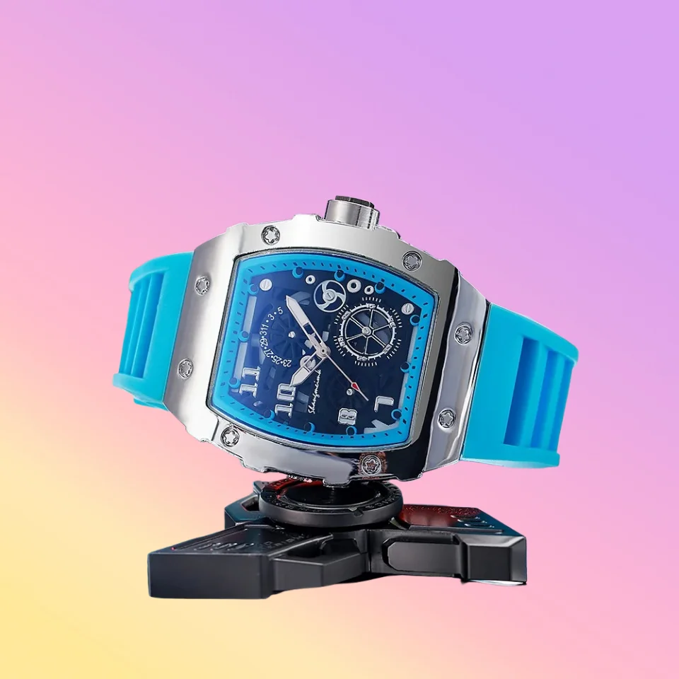 Top 2025 nova moda masculina relógios de luxo dos homens grande silicone geléia casual relógio de quartzo para presente relogio masculino relógios de pulso