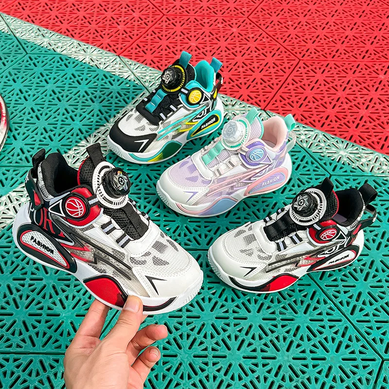 

Kids'Casual Shoes Sneakers Cartoon PU Leather Summer Shoes For Children Anti-slip Breathable Red Blue Shoes Size 28-39