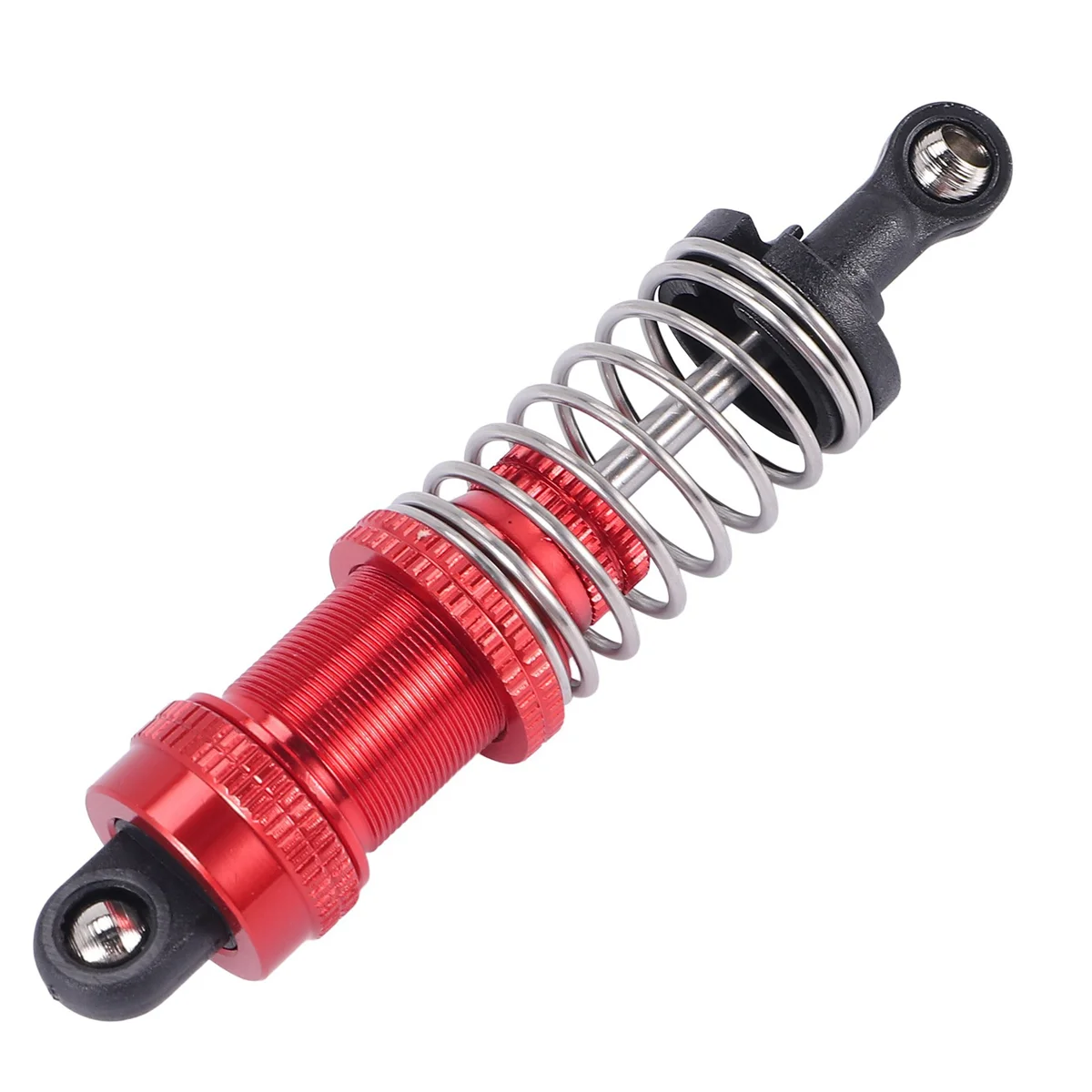 1Pcs Metal Shock Absorber Damper Replacement Accessory for WLtoys 144001 1/14 4WD RC Drift Racing Car Parts,Red
