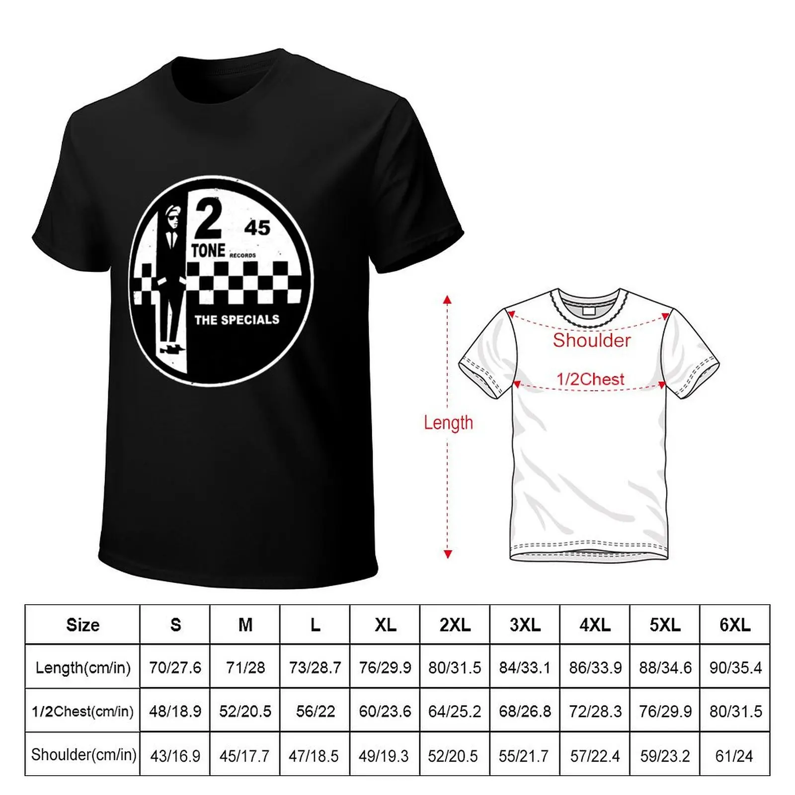 The Specials Band Enjoy Popular With Many Songs Retro 2 Tone Records The Specials Skinhead T-Shirt