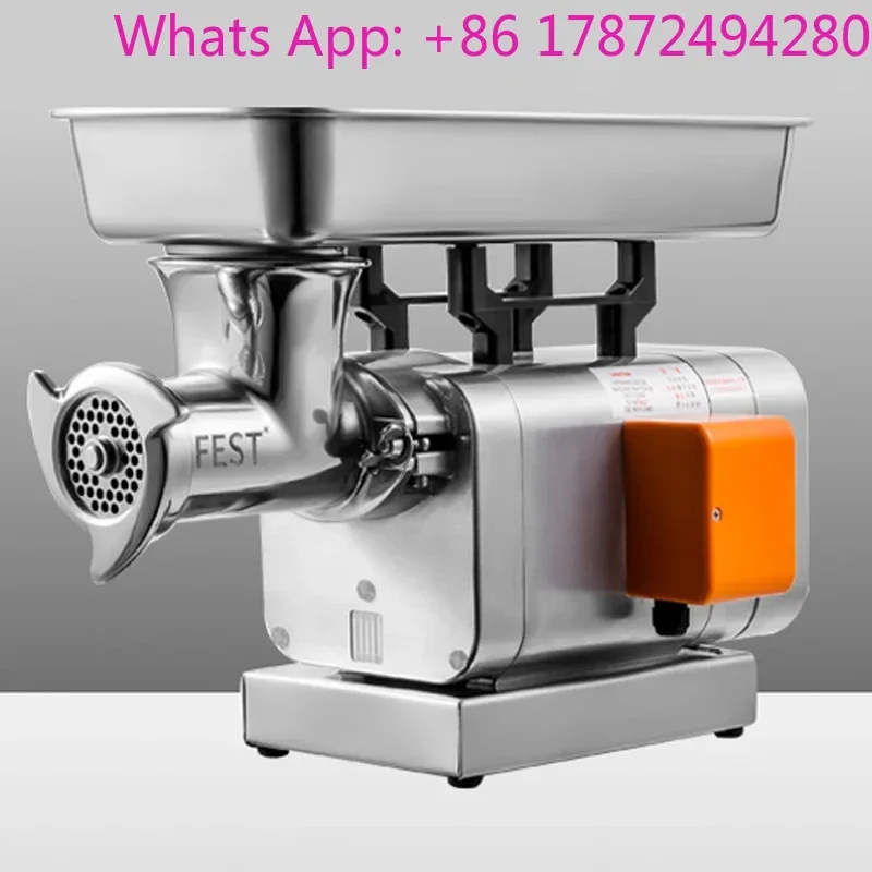 220V Multifunctional Commercial Desktop Meat Grinder High-power Automatic Mincing Frozen Vegetable Mincer Meat Grinders Electric