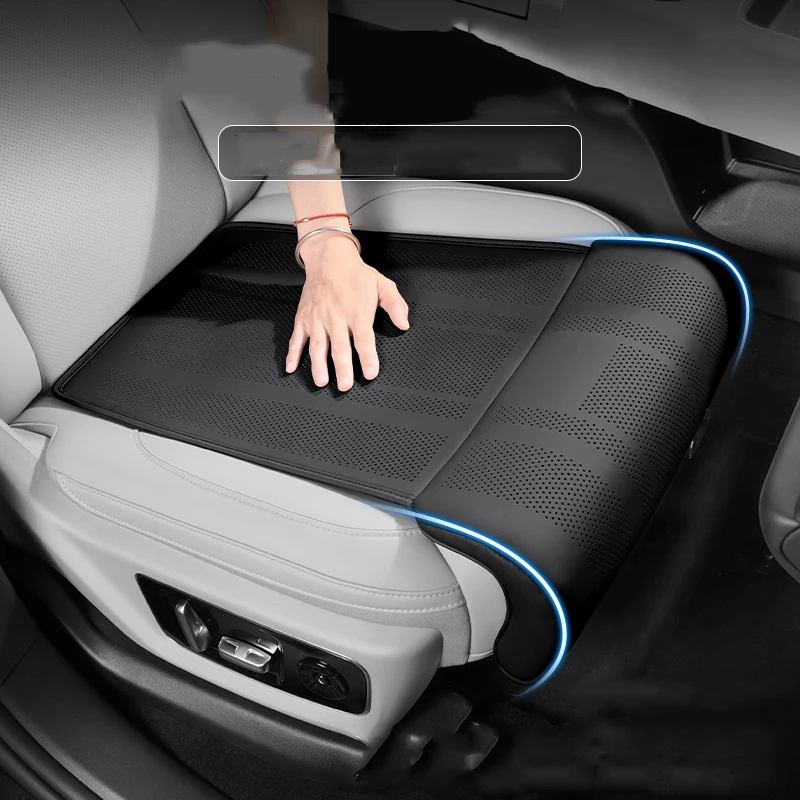 

Car Seat Extended Footrest Driver And Passenger Leg Rest Universal Car Seat Cover Leather Breathable Non-slip Cars Seats Cover