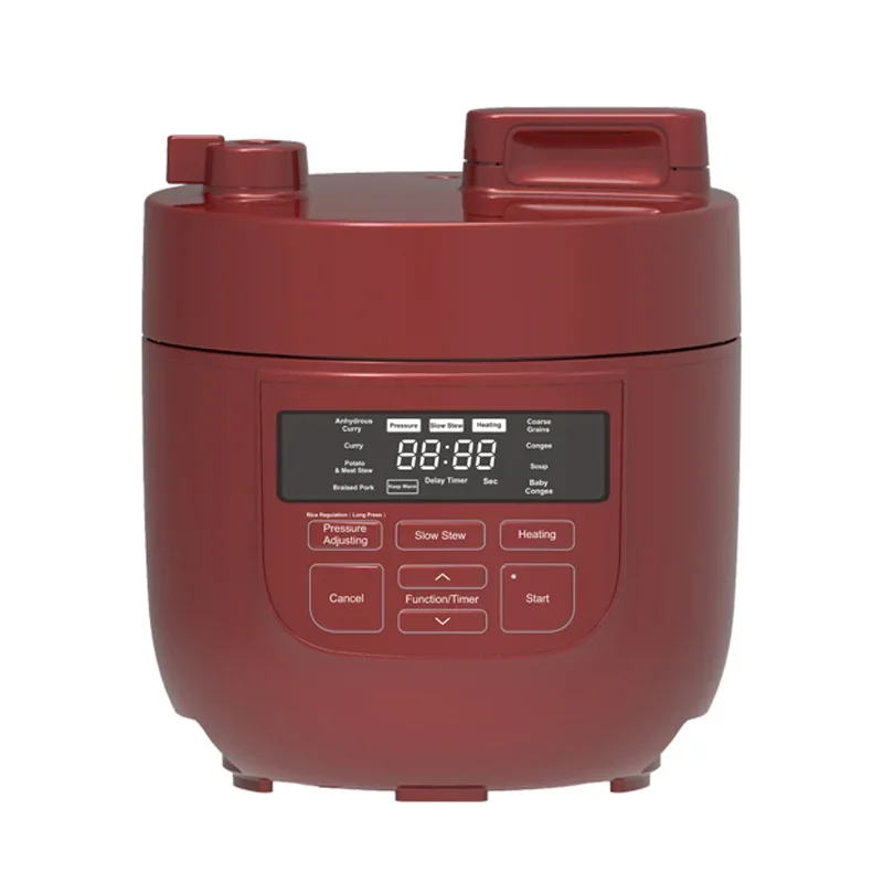 

8-in-1 Mini Electric Pressure Cooker with Steamer, Curry, Stew, Braise, Coarse Grains, Soup, Baby Congee, Warm Functions
