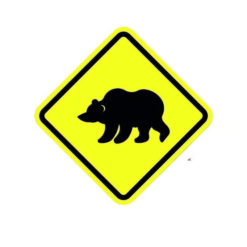 

New Car decal stickers Warning label: Warning - Protection against ultraviolet rays 15cm PVC KK