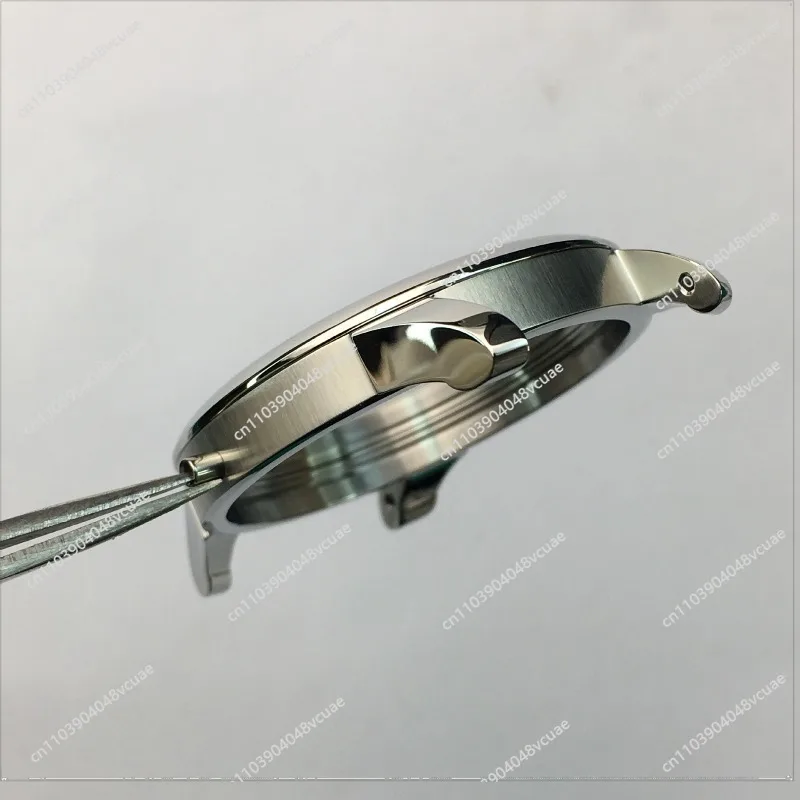 For Replacement Watch Case Steel Case Accessories Full Set, Suitable for 8215 Movement No Movement No Hammer Size: 39.3mm.