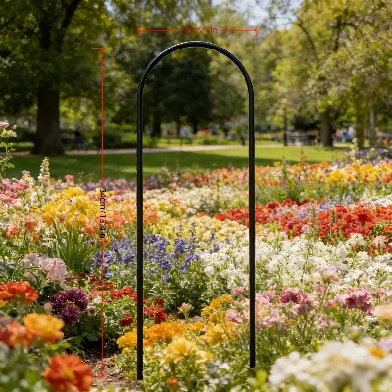Metallspalier für Kletterpflanzen im Innenbereich im Garten, Pflanzenklettergestell, Spalierstütze für Topfpflanzen, Gartenzubehör
