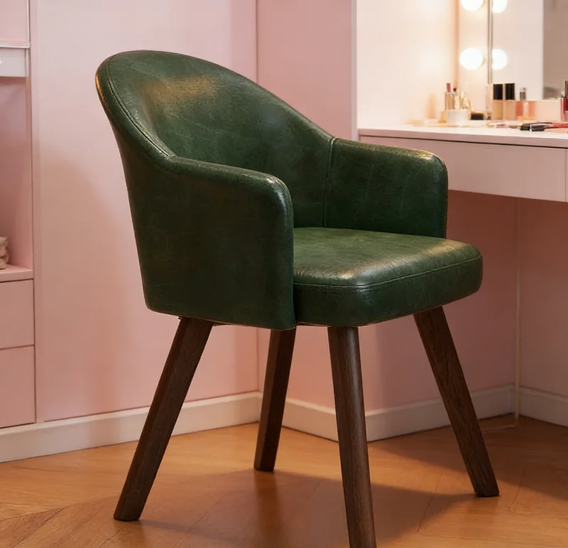 # Limited Stock Swivel Accent Chair Height Adjustable Modern Makeup Chair Breathable Fabric Upholstered Chair