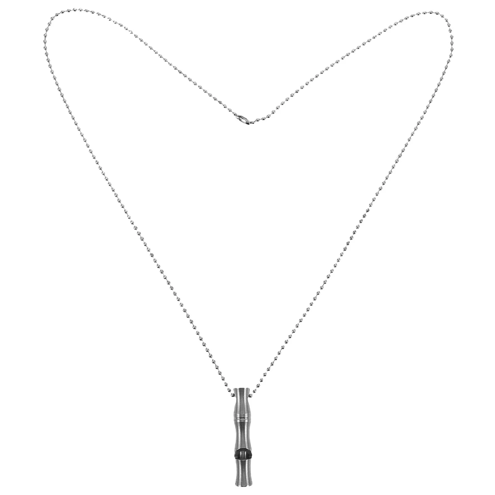 Compact Metal Whistle for Outdoor Adventures High Decibel Emergency Signal Tool for Campers Hikers and Pet Trainers