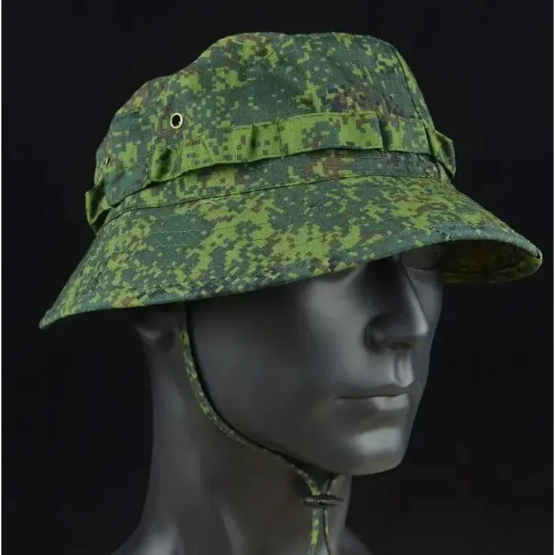

Уличная зеленая камуфляжная шапка, тактическая летняя шапка Boonie для мужчин и женщин, рыбацкая шапка