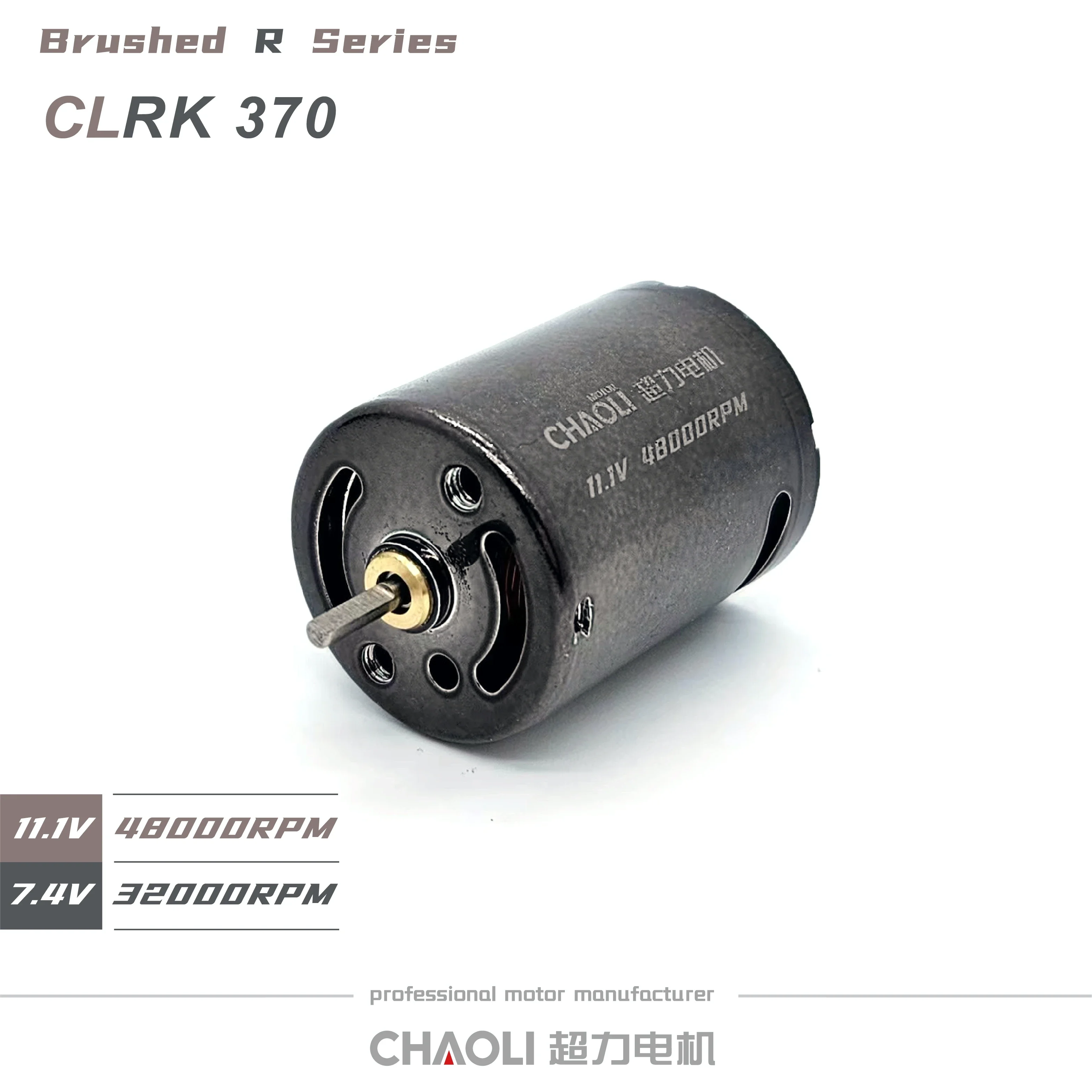 Chaoli 370 Motor 48000 rpm Sintered Magnetic for MP9 and MP7