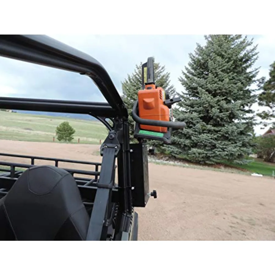 Gaine de tronçonneuse pour CanAm Defender et Commander Trail, barre de sécurité, support de tronçonneuse RCM3012 PF, extérieur sécurisé et pratique