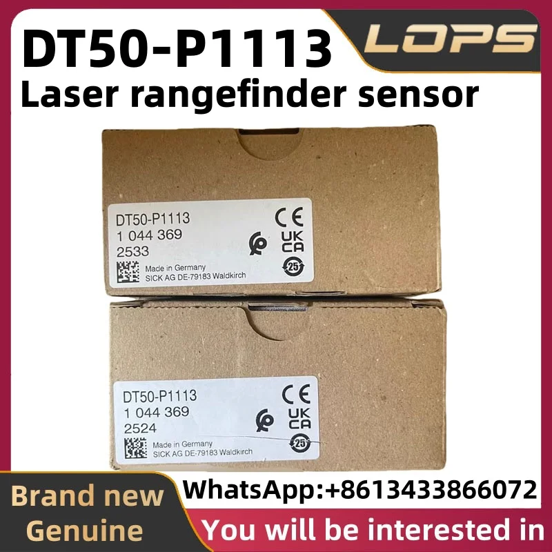 

DT50-P1113 Brand new original SICK Laser rangefinder sensor, large quantity in stock, welcome to consult