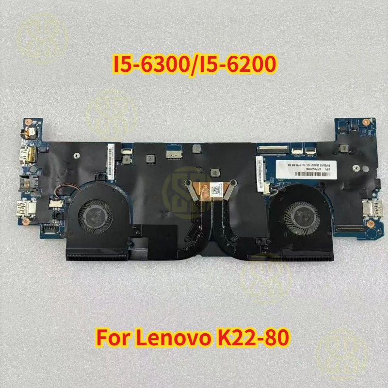 

Материнская плата для ноутбука Lenovo K22-80 с процессором I5-6300/I5-6200, тест в порядке