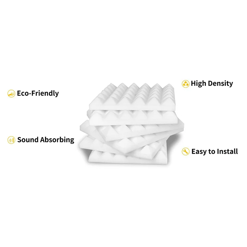 

ABLB-24X Acoustic Panels, Acoustic Foam For Recording Studio/Live Room Soundproof Wall Panels, Sound Proof Foam Panels