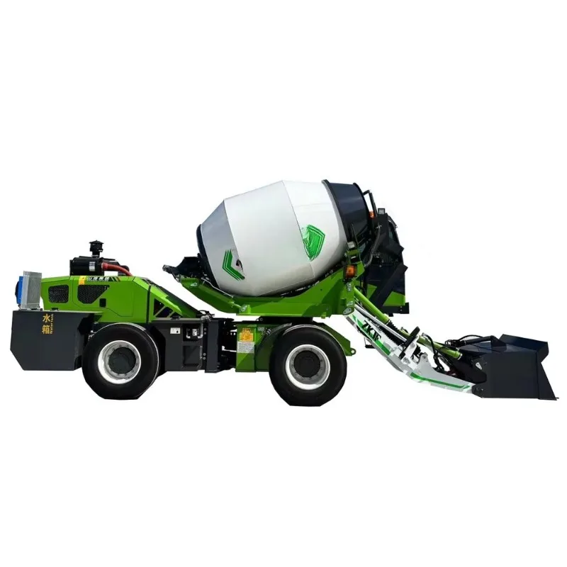 Professional 4WD Self Loading Concrete Mixer Truck Mobile Cement Mixer Vehicle for Building Infrastructure Construction
