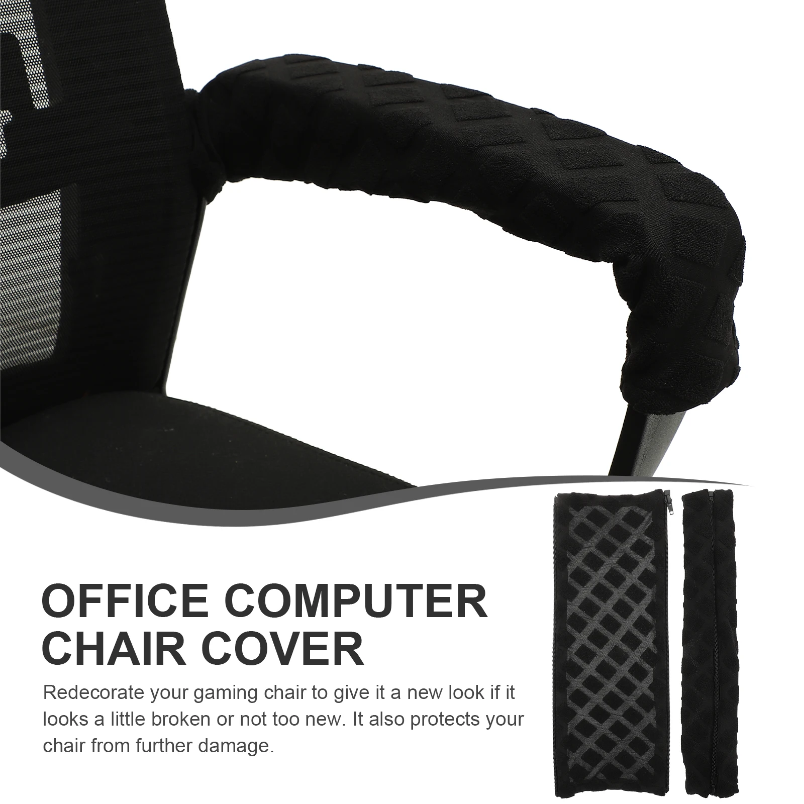 

1 Pair Stretchy Armrest Cover For Office Chair Computer Gaming Arm Protector Sleeve Slipcover Chair Armrest Protector Sleeve Pad
