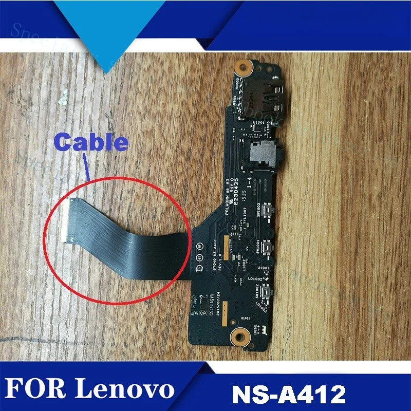 

A+ For Lenovo YOGA 900-13ISK YOGA 4 PRO USB Audio Board Switch Board NS-A412