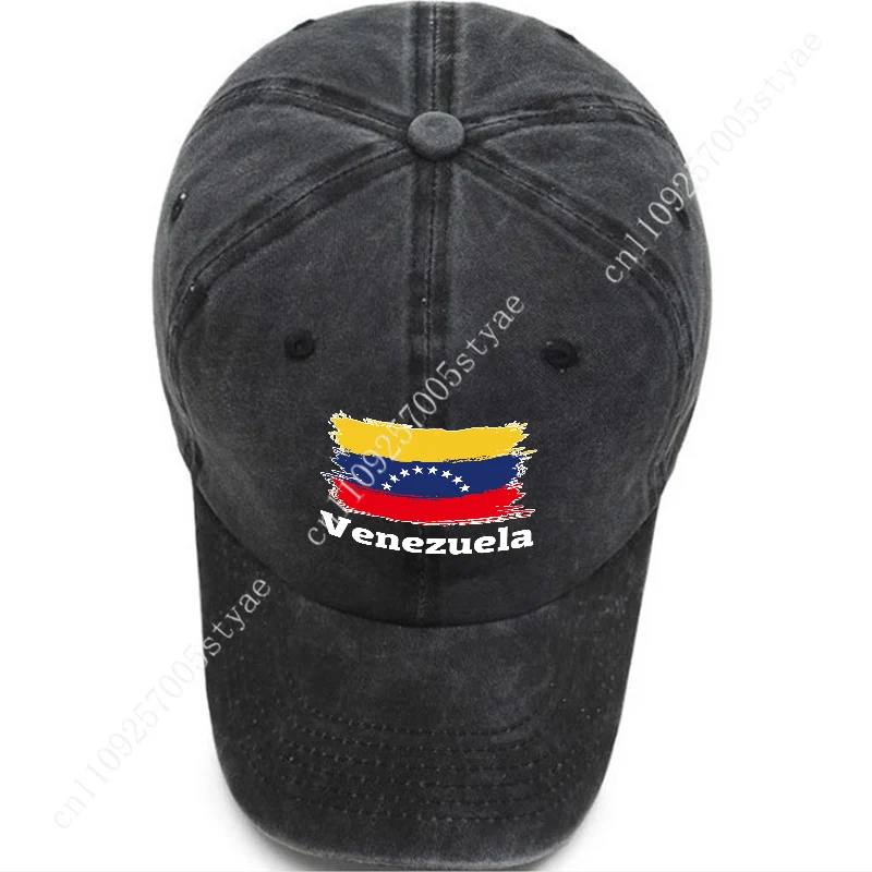 فنزويلا العلم قبعة رجل امرأة قبعة بيسبول موضة Sunhat قابل للتعديل الهيب هوب القبعات قبعات سائقي الشاحنات كول في الهواء الطلق قبعات ترد لمكانها