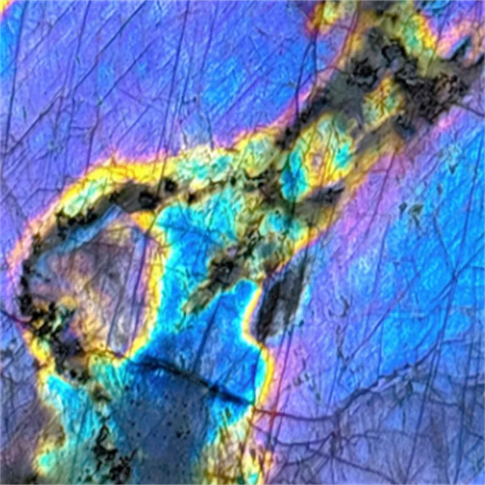 Rainbow Labradorite Free Form Natural Crystal Home Decor Items Room Decor Luck Quartz Stone Garden Reiki Healing Energy Love