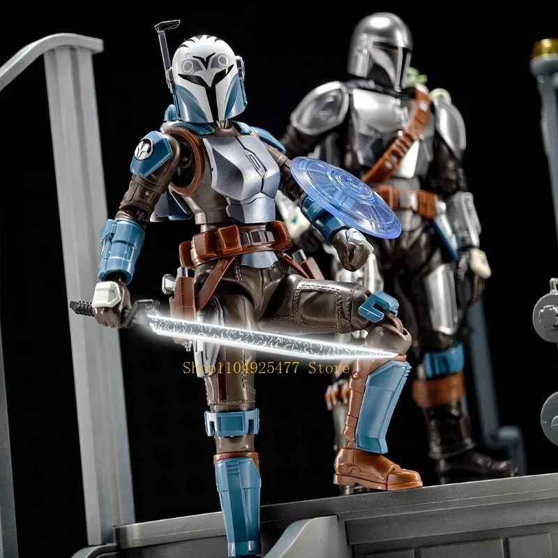 BLOKEES Building Block Star Wars Man Beyond Edition The Mandalorian and Grogu Din Djarin Assembly Model Collect Toy Gift