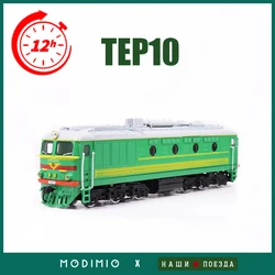 New Soviet Union Diesel locomotive TEP10 Plastic Model 1/87 Original Die-cast Collectable Central Asia Model Train JLKN005
