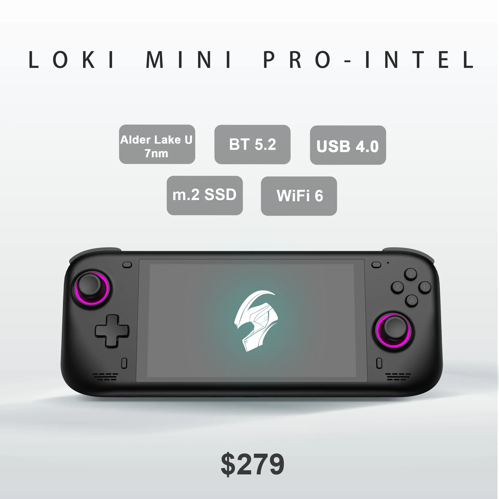 Loki mini pro 8+128GB SSD retro gaming handheld wifi-6 bt5.2 6 inch touch screen tablet