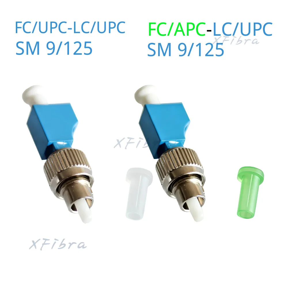 FC Male to LC Female Fiber Optic Hybrid Adapter FC‑LC Gender Changer Coupler for OTDR Test Equipment  FTTH CATV