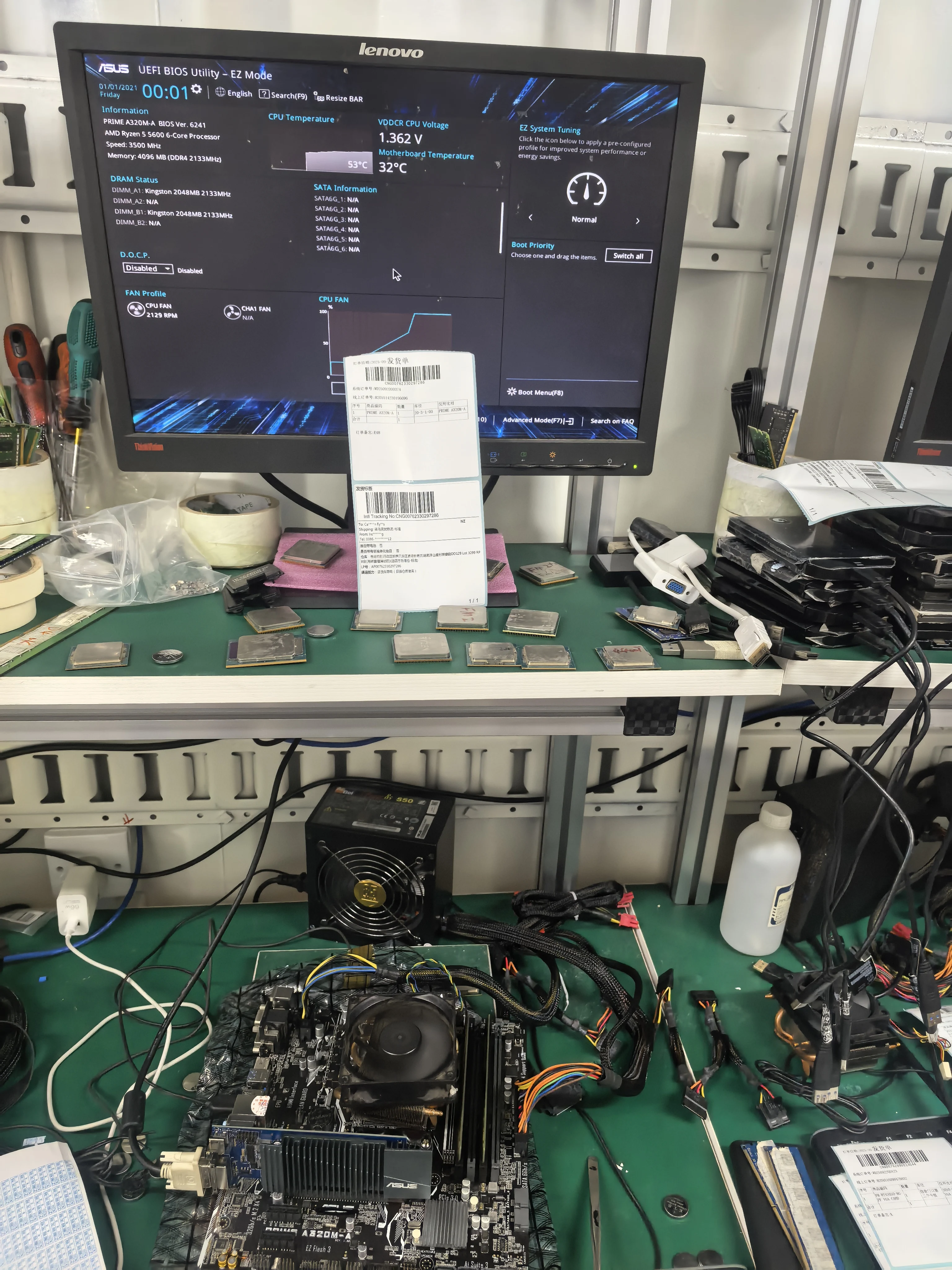 اللوحة الأم ASUS PRIME A320M-A AMD A320 AM4 تدعم Ryzen 5 5600 3500X 7 5700X 1800X 3 3200G 9 5950X CPU DDR4128GB HDMI DVI mATX