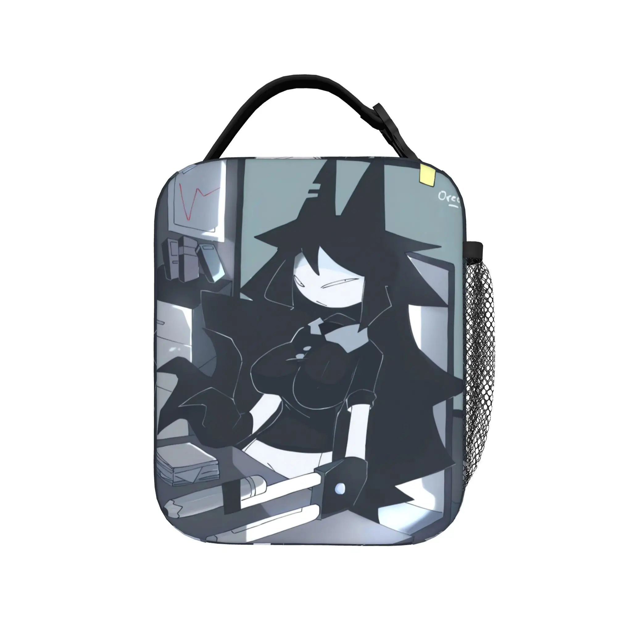 Fundamental Paper Education Lunch Bag  Casual Lunch Box Office Portable Insulated Thermal Lunch Bags For Girls Oxford Cooler Bag