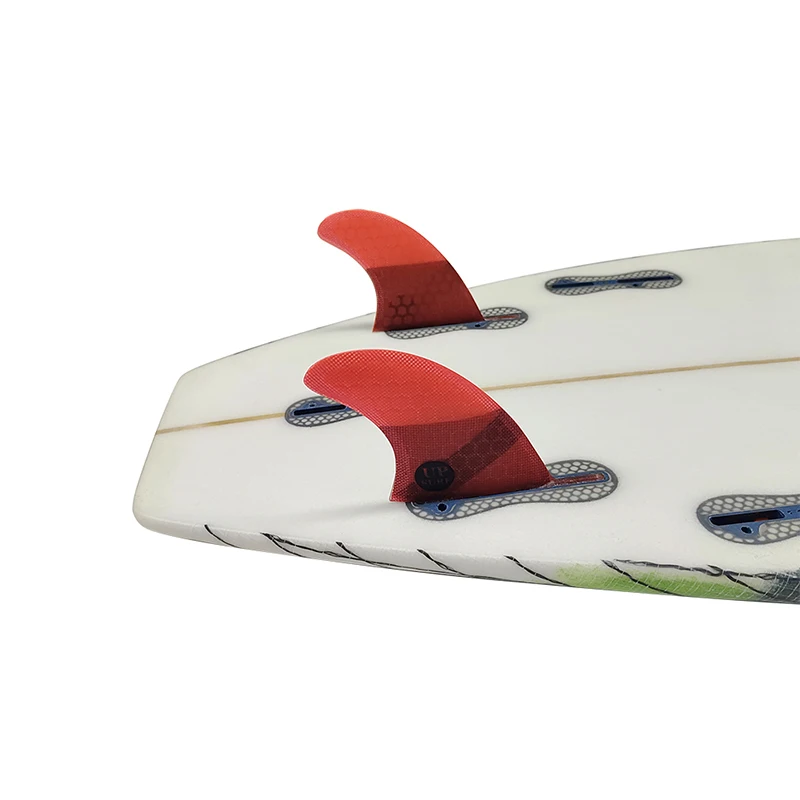 

UPSURF FCS 2 Twin Fins Quilhas GL FIN Surf For Sup Fins 2PCS Surboard fins GL Double Tabs 2 fins Twin fin set surf gl fins