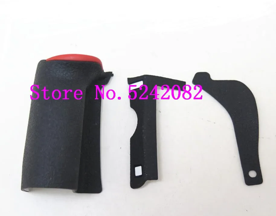 A set of 3 PCS New  D750 3pcs GRIP RUBBER SET With CF Card Cover Rubber Unit For Nikon D750