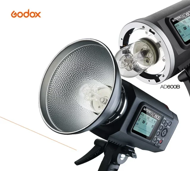 DF grosir Studio Flash strobo untuk GODOX AD600B dengan TTL 600W GN87 sinkronisasi kecepatan tinggi, nirkabel 2.4G, lampu kilat fotografi 8700mAh