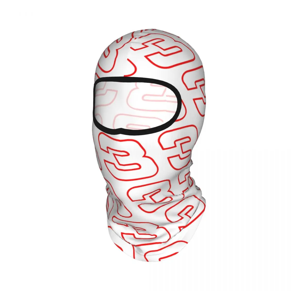 Dale Earnhardt 3 Breathable Thin Balaclava Full Face Mask Sun Protection Neck Gaiter For Motorcycle Fishing Outdoor