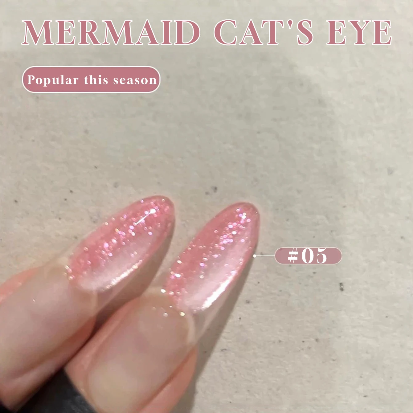 MIANEL 12ML Rainbow Cat Eye Gel Esmalte de uñas Yinghua Flash Bombilla de luz blanqueadora Cristal para uñas verdes y rojas