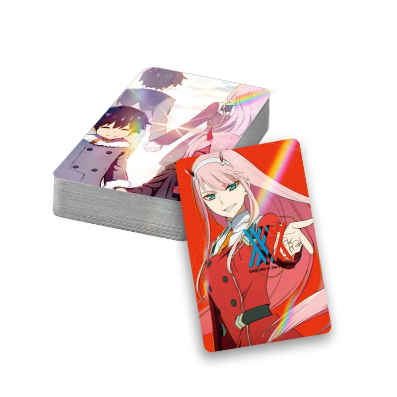 Anime Darling In The Franxx Photocard, Zero Dois Cartão Lomo, Cartões Fotográficos para Fãs, Coleção Postais, Presente Brinquedos Infantis, 30pcs