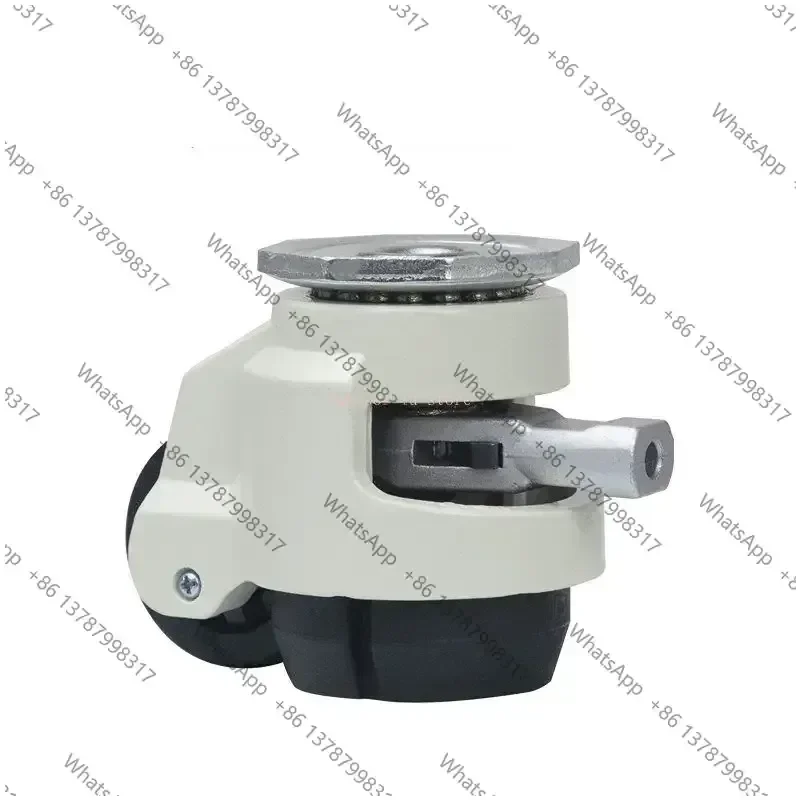 1pcs Handle style GD-60F/60S/80F/80S LOAD 500KG, Level Adjustment Wheel/Casters,Flat Support  Lndustrial Hand shank Casters