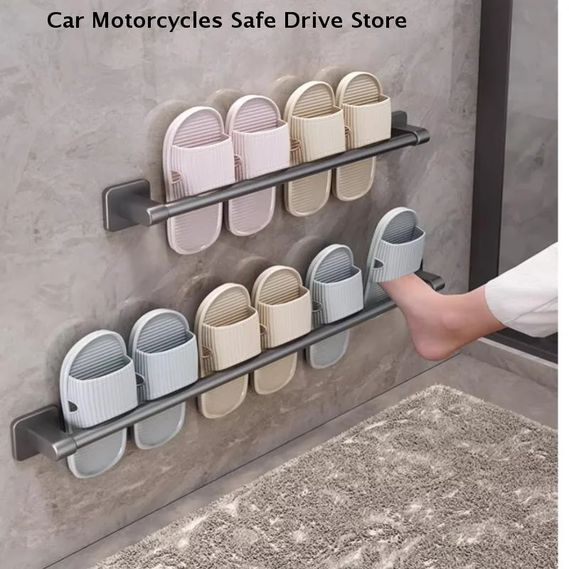 Non-drilling Towel Rack Double Layer Self Adhesive Bathroom Shower Bath Room Toilet Towel Holder Two Bars Hand Towel Holder Rail