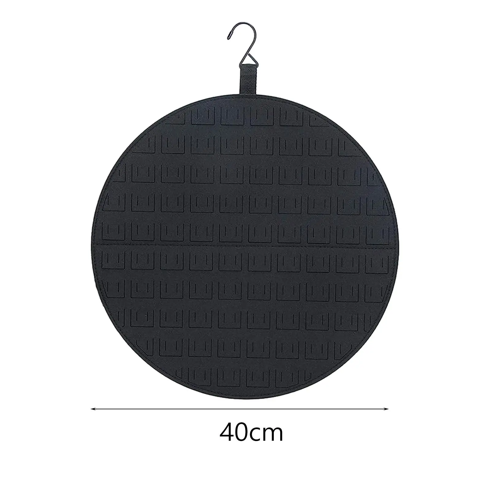 ブローチピンオーガナイザー ブローチピンディスプレイホルダー フェルト製吊り下げブローチピンディスプレイオーガナイザー 直径40cm ピンディスプレイボード