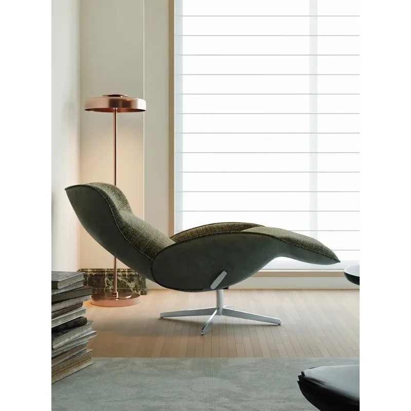 

Zero gravity lounge chair designer light luxury high-end villa living room balcony bedroom study rotating leisure sofa