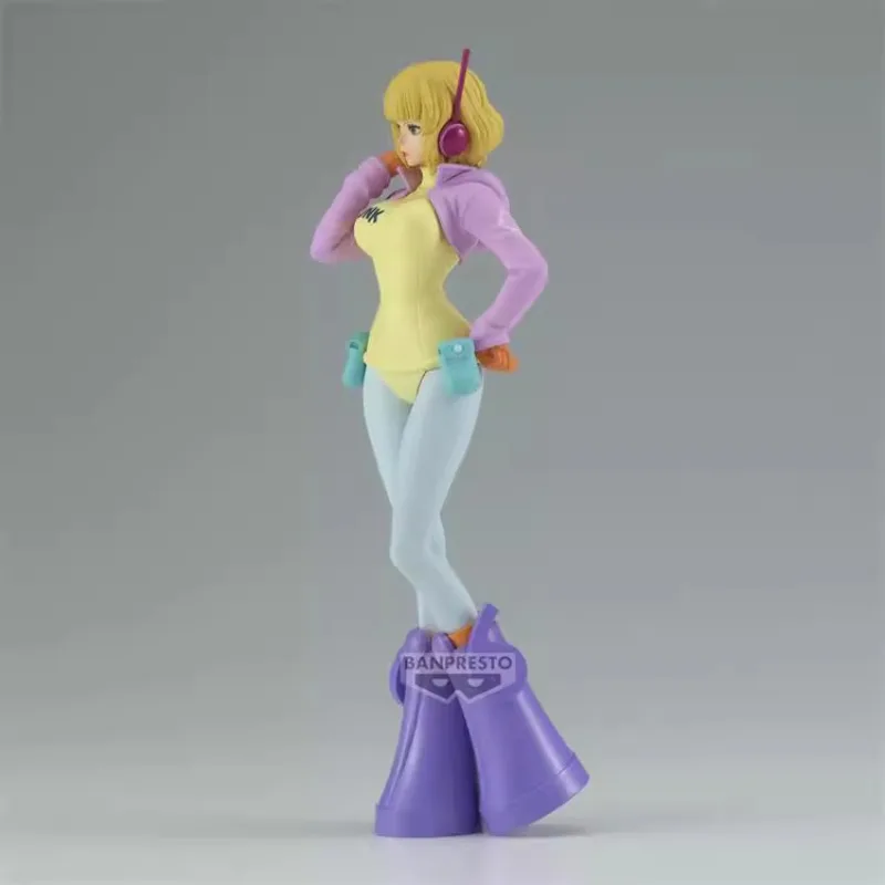 Instock Bandai Banpresto Original ONE PIECE THE GRANDLINE SÉRIE STUSSY Anime Figuras de ação Modelo decoração Ornamentos 16CM