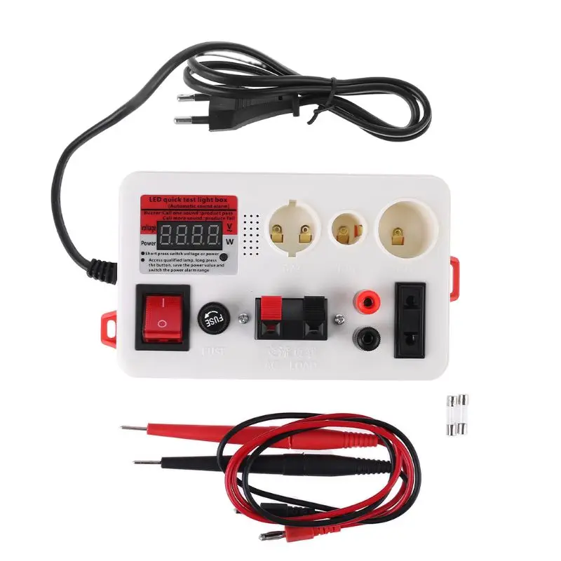 

LED Quick Test Lamp Box B22 E27 E14 Test Lamp Tool Tester