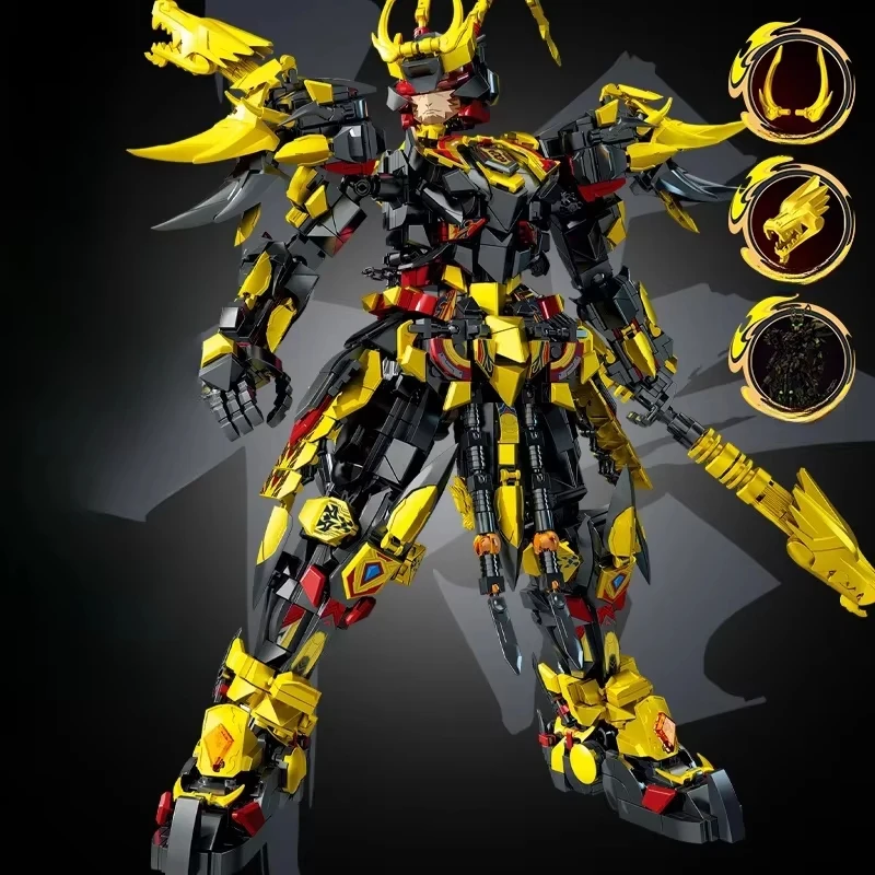 

TOYLINX Black Myth Wukong Robot Building Blocks Monkey King Set STEM Educational Gift for Boys Kids Christmas