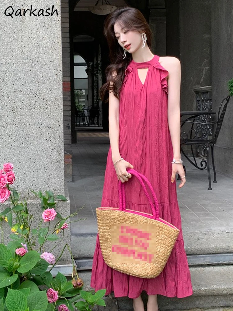 

Vintage Baggy Dress Women Clothing Holiday Summer French Elegant Gentle Off Shoulder Vestidos De Mujer Aesthetic A-line Temper